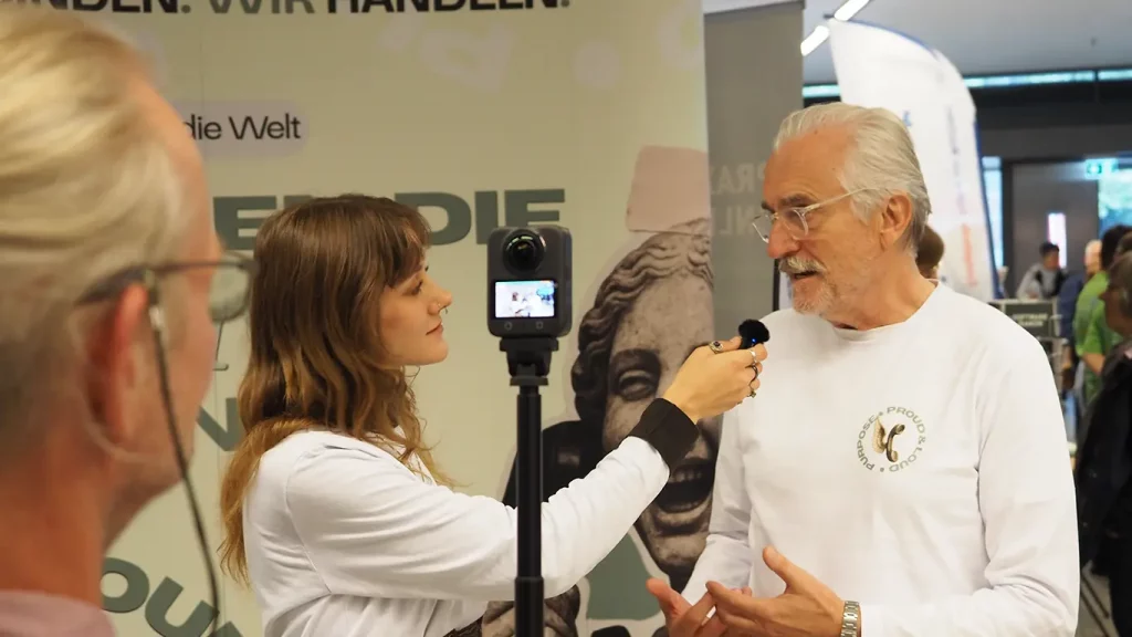 Interview mit Alfons Bromkamp von „Purpose. Proud and Loud.“ beim SPIRIT FestivalKongress 2025 Bochum – Stimme der Verantwortung und Hoffnung.